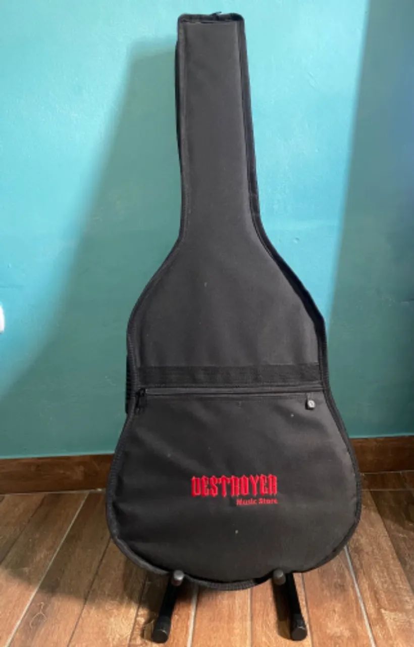 VIOLÃO TAGIMA TW 25 WOODSTOCK DS - VIOLÃO+CAPA+CAPO+JOGO DE CORDAS - Foto 5