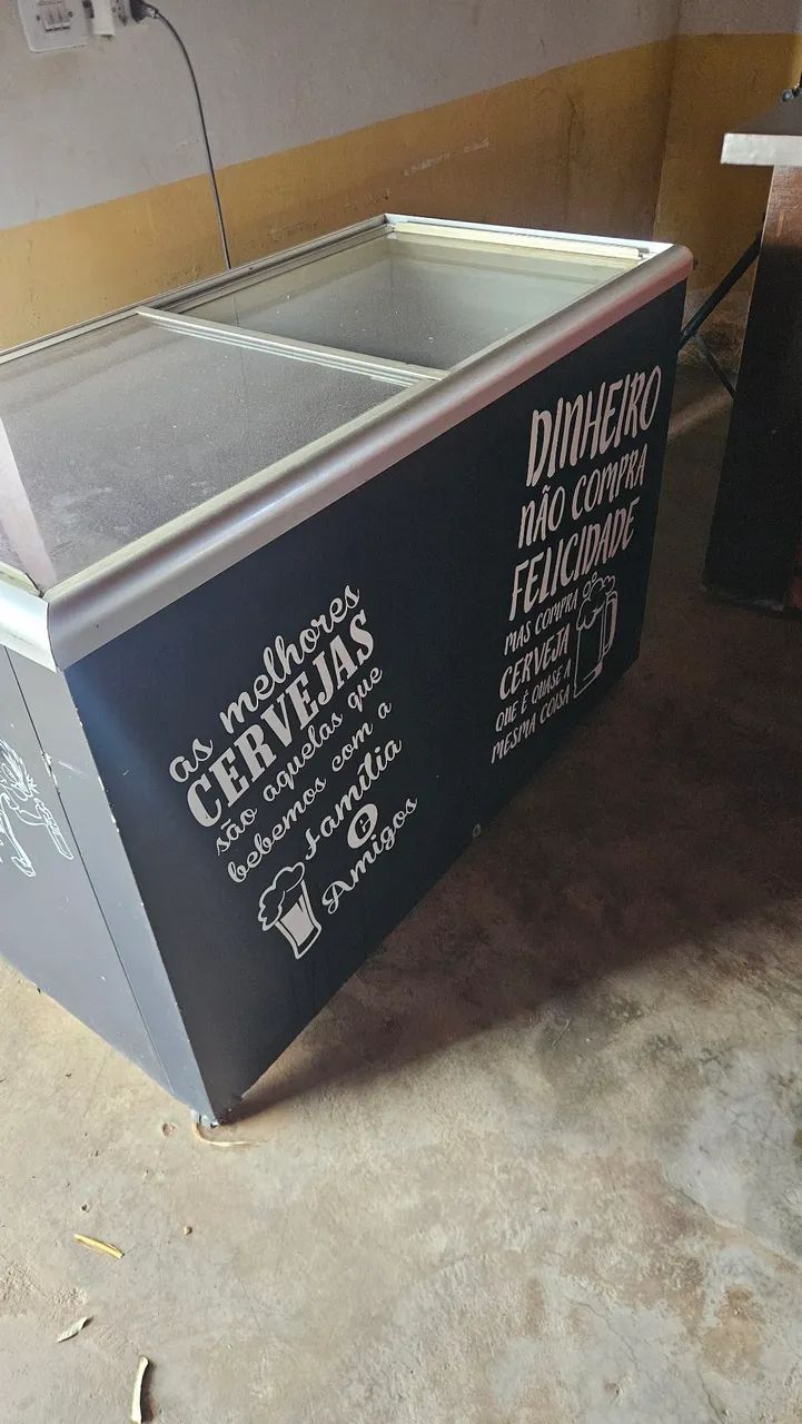 Freezer Expositor Horizontal Congelamento 390 L