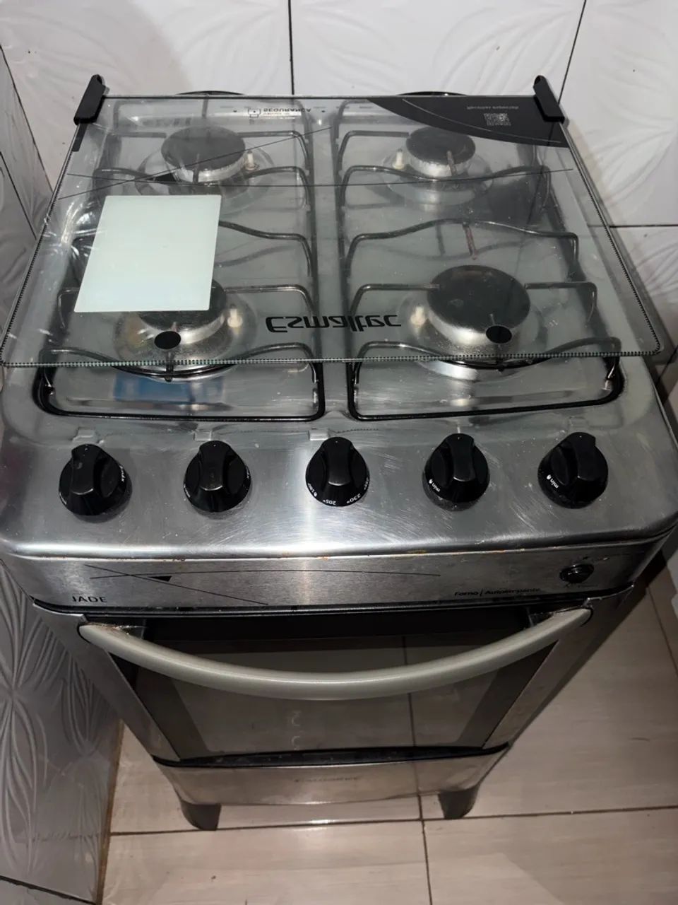 Fogão Esmaltec Inox Modelo Jade - Foto 5