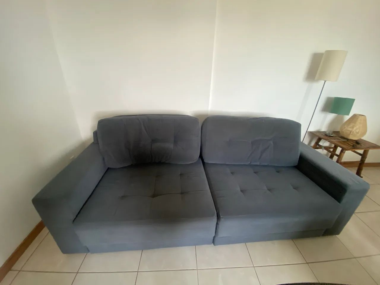 Sofá retrátil 248 cm 