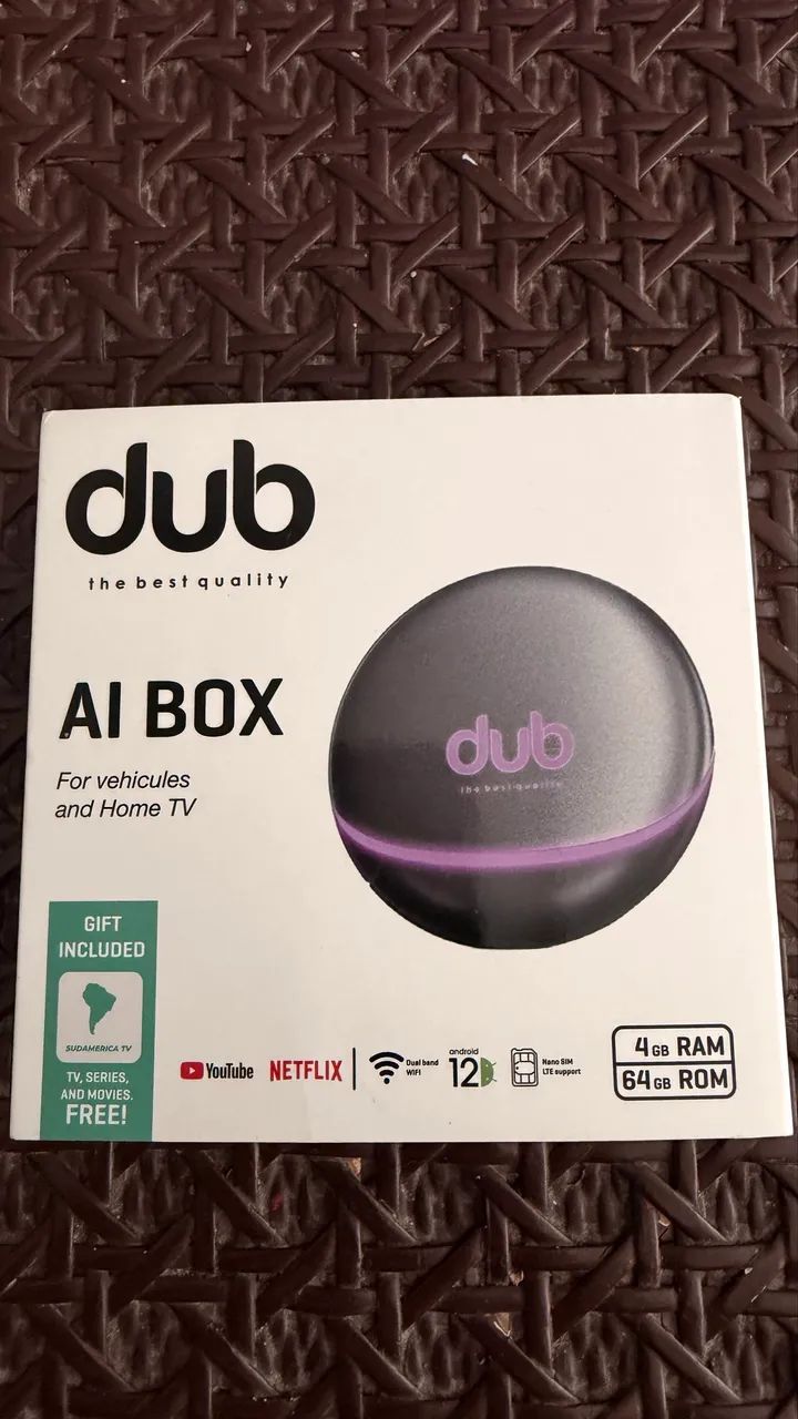Streaming AI Box Dub para Carro