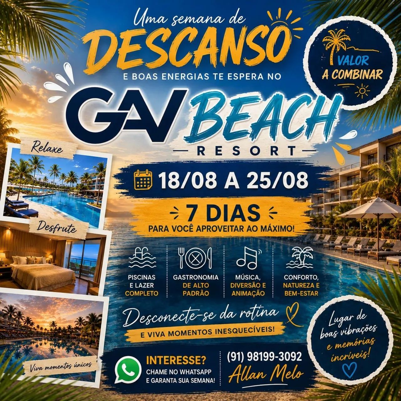 Resort GAV Beach Salinópolis  - Foto 2