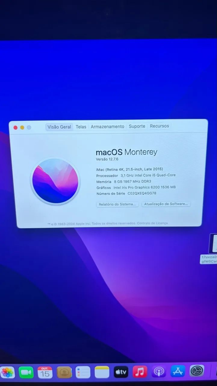iMac 21.4 4k late 2015 - Foto 2