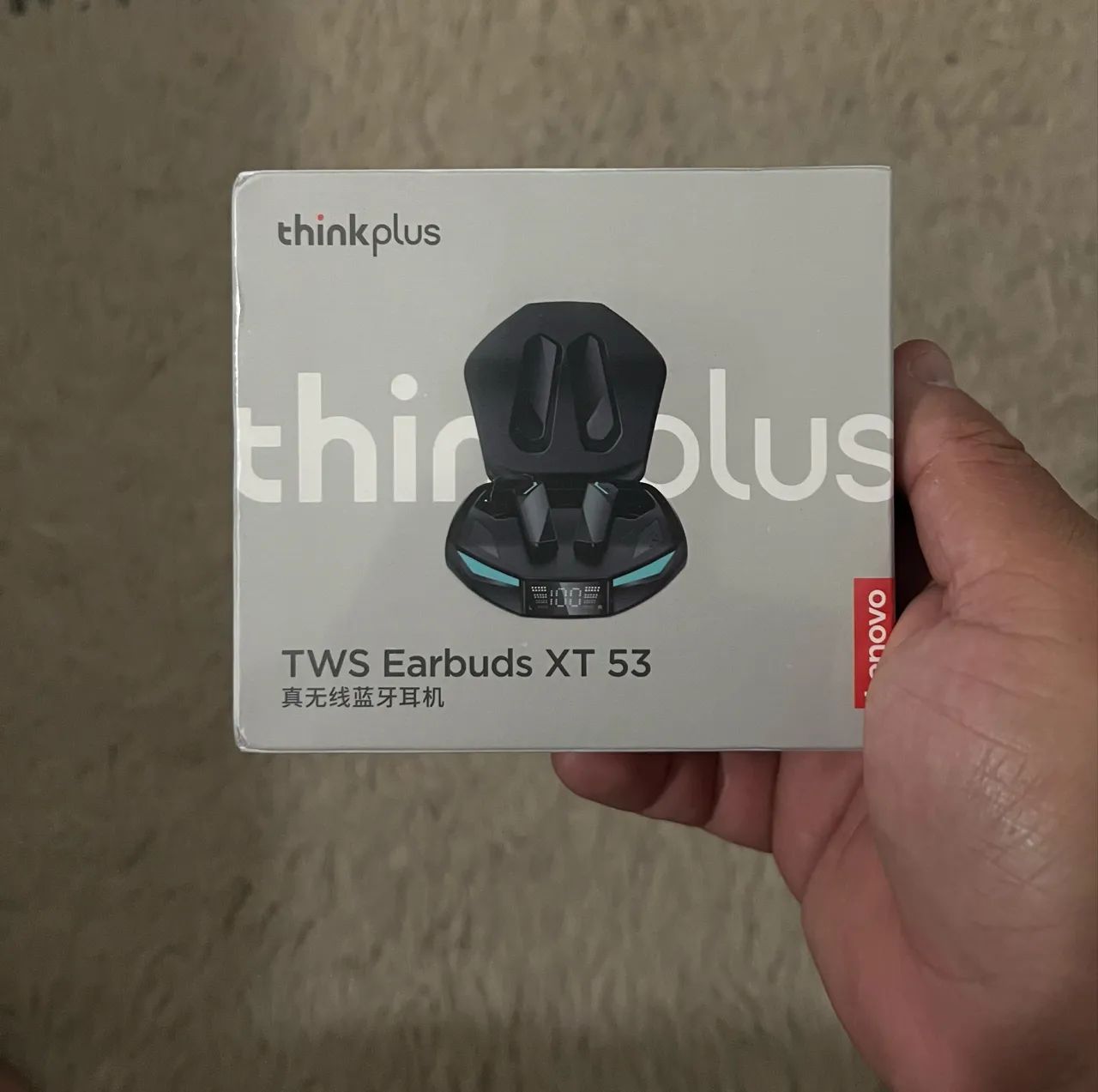 Fone Bluetooth Lenovo xt53 earbuds lacrado