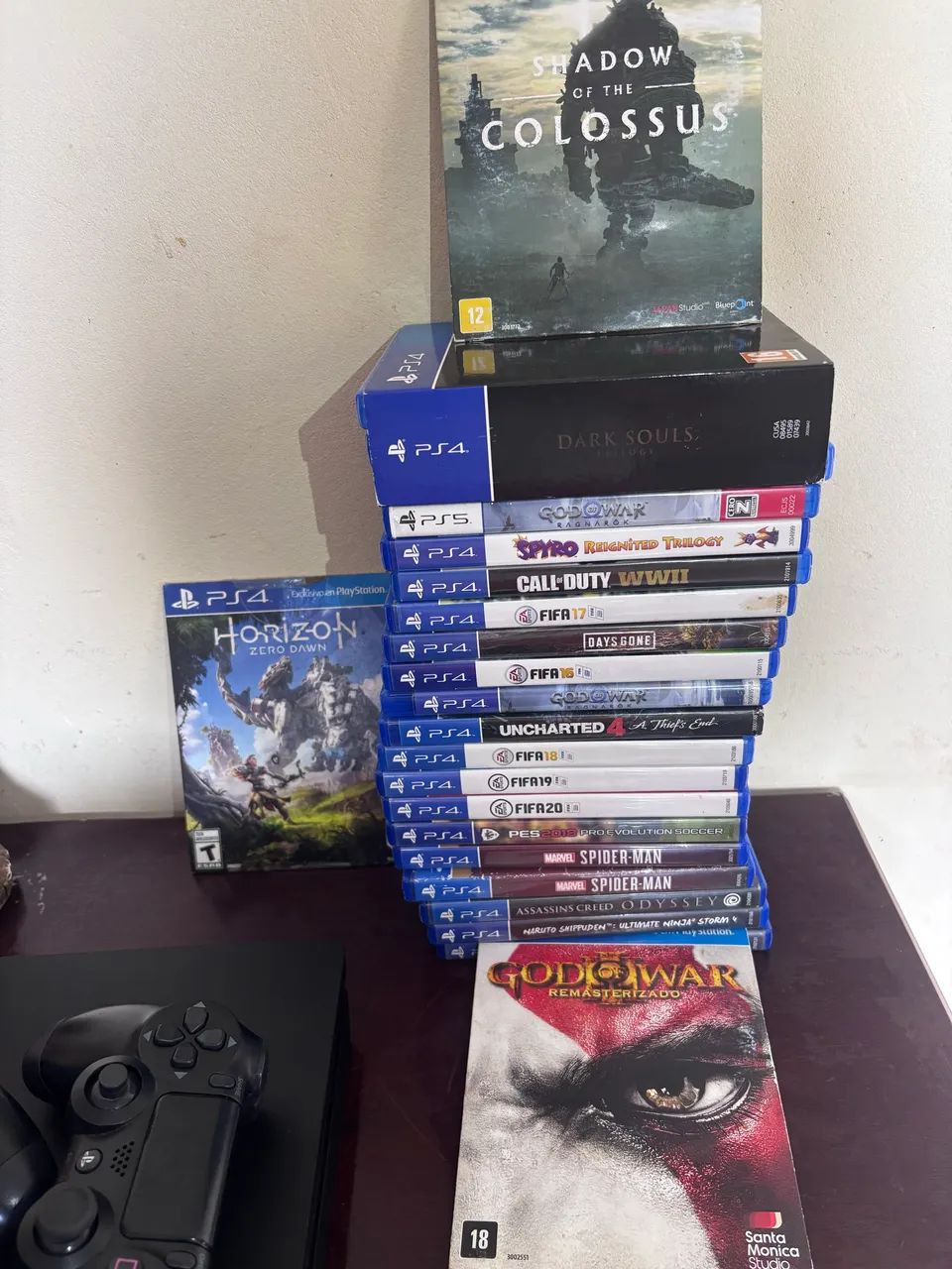 PS4 SLIM - 3 jogos CD - Foto 5