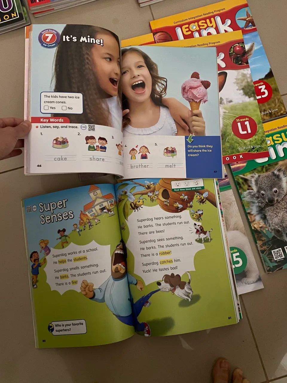Easy Link L1 até L5 - Student Book & Workbook + Qr Code