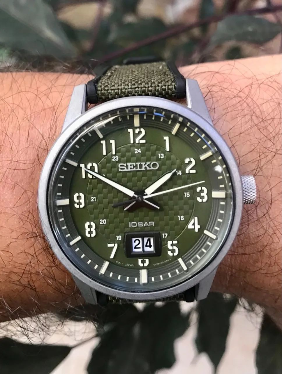 Relógio militar SEIKO SUR 323