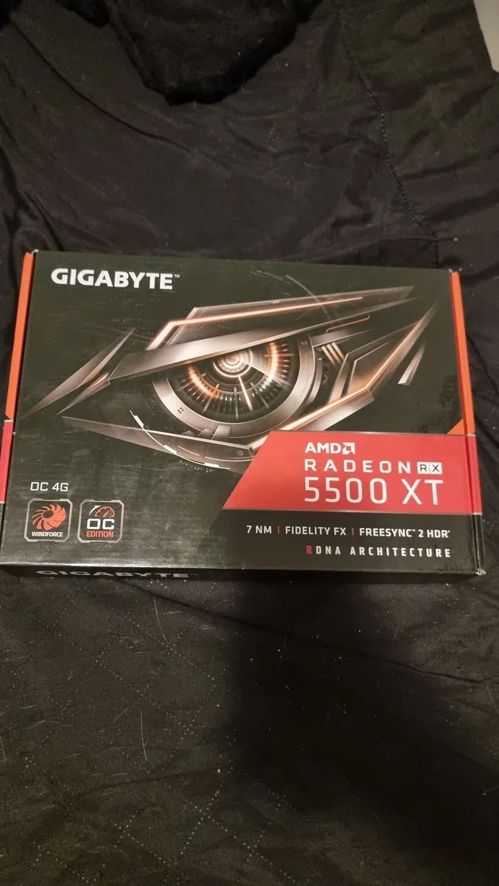 RX 5500 XT Oc Gigabyte