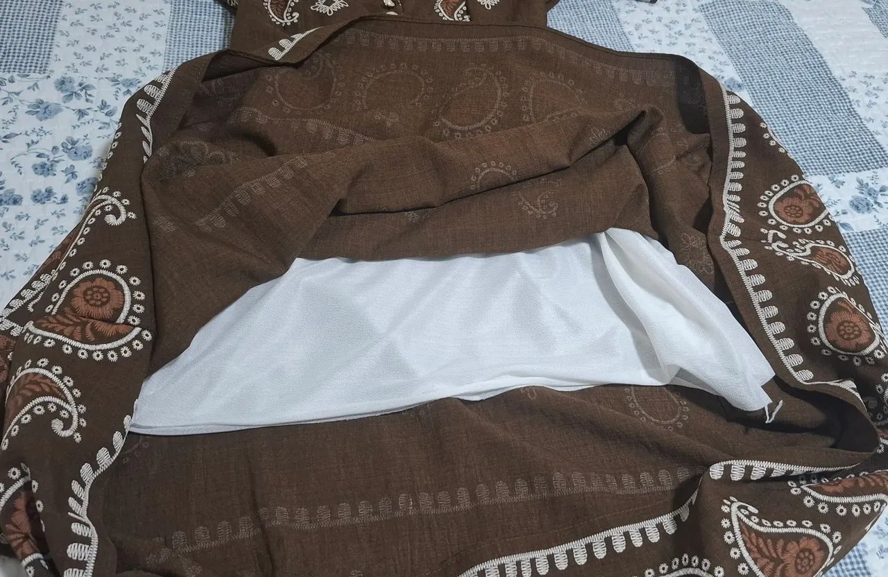 Vestido Marrom com Detalhes  - Foto 2