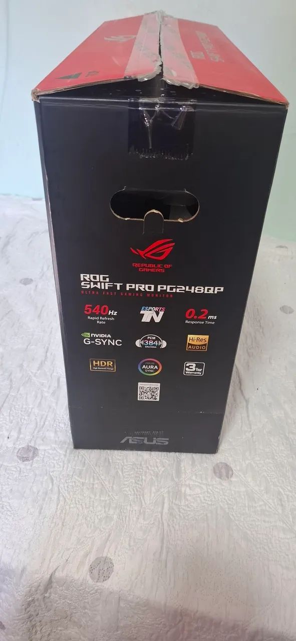 Monitor rog PG248qp 540hz  24.1" - Foto 4