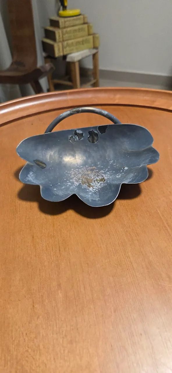 Art decor metal vintage formato concha
