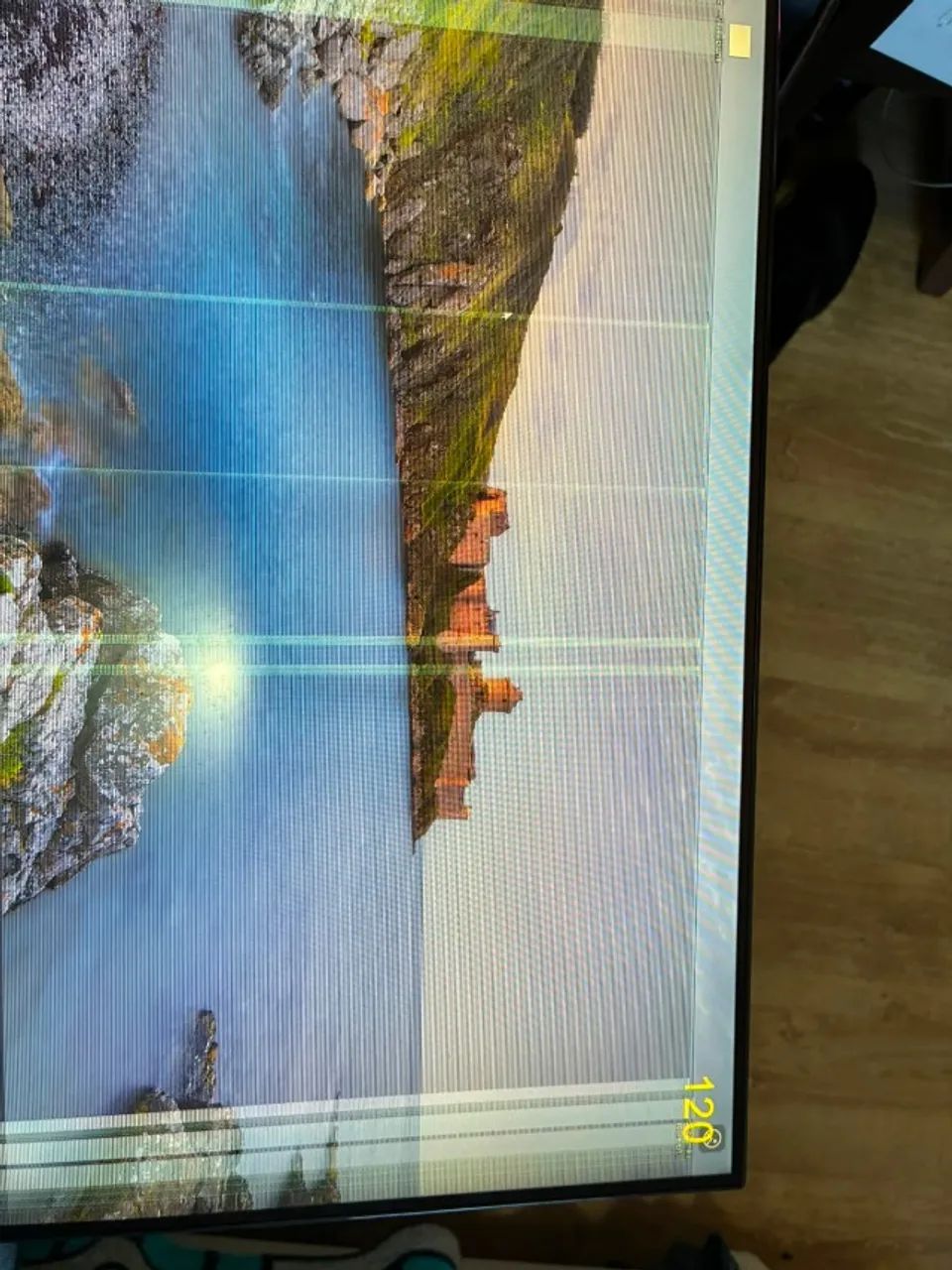 Monitor Acer QG241Y com Defeito - Foto 3