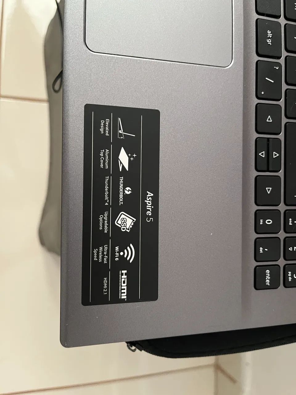 Notebook Acer A515-57-5429