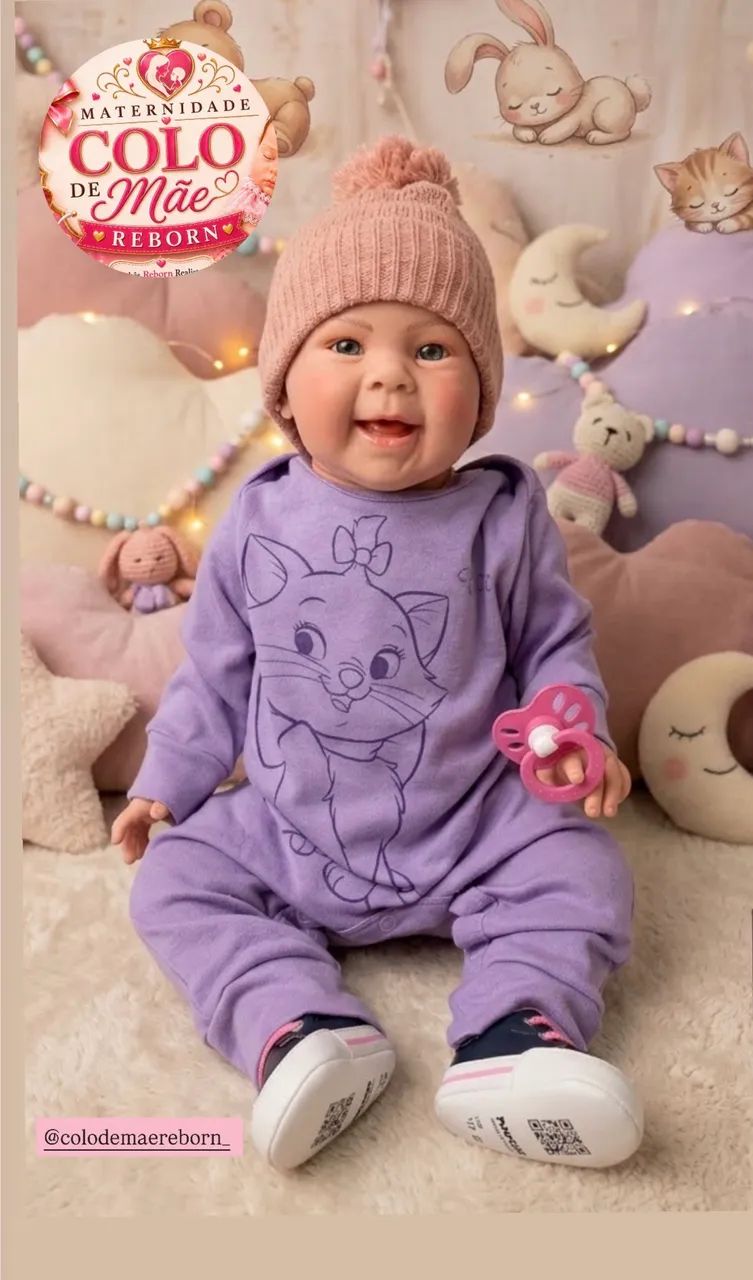 Bebê reborn - pode dar banho  - Foto 3