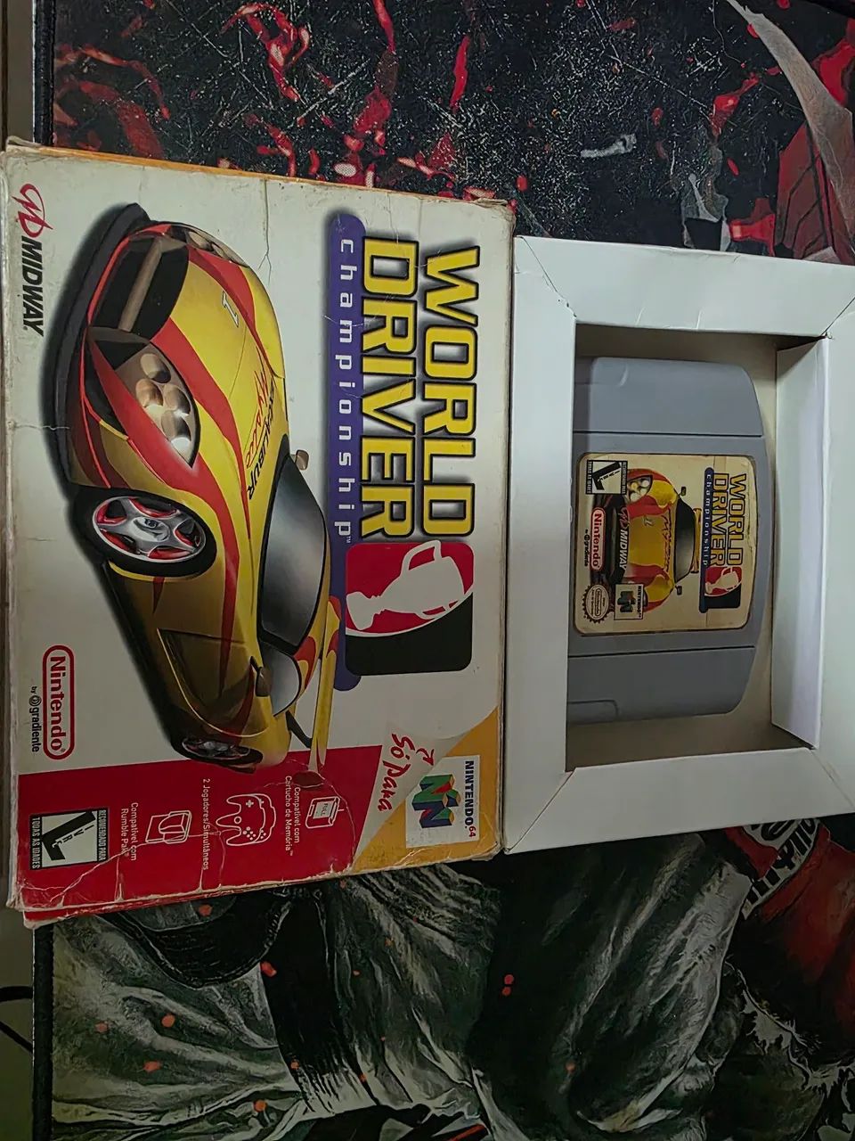 Jogo World Driver N64, Nintendo 64, Jogo Original, Caixa Original - Foto 3