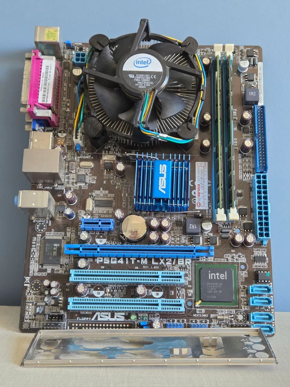 Kit Core 2 Duo, 4GB, Placa Mãe