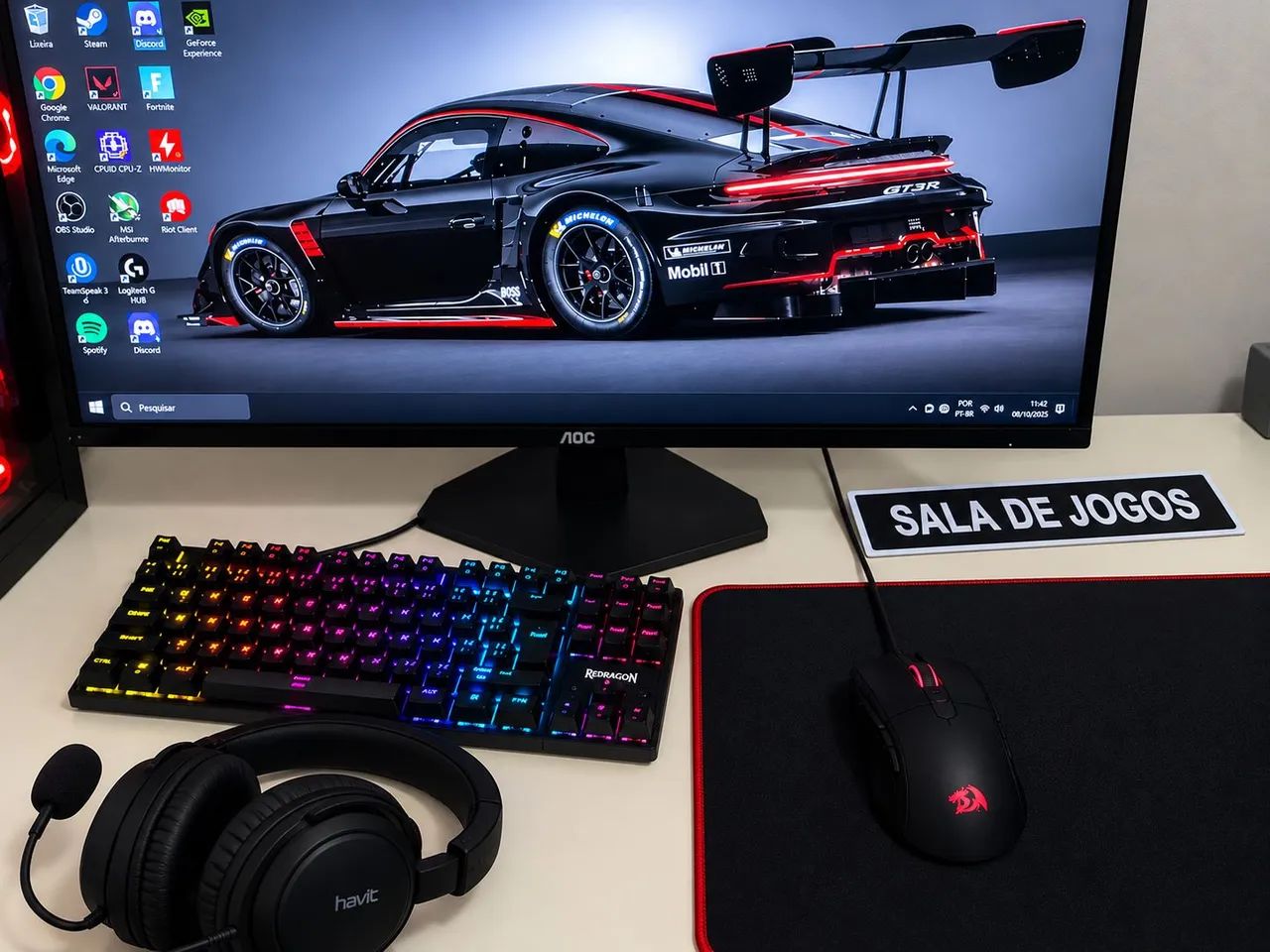 Pc completo gamer