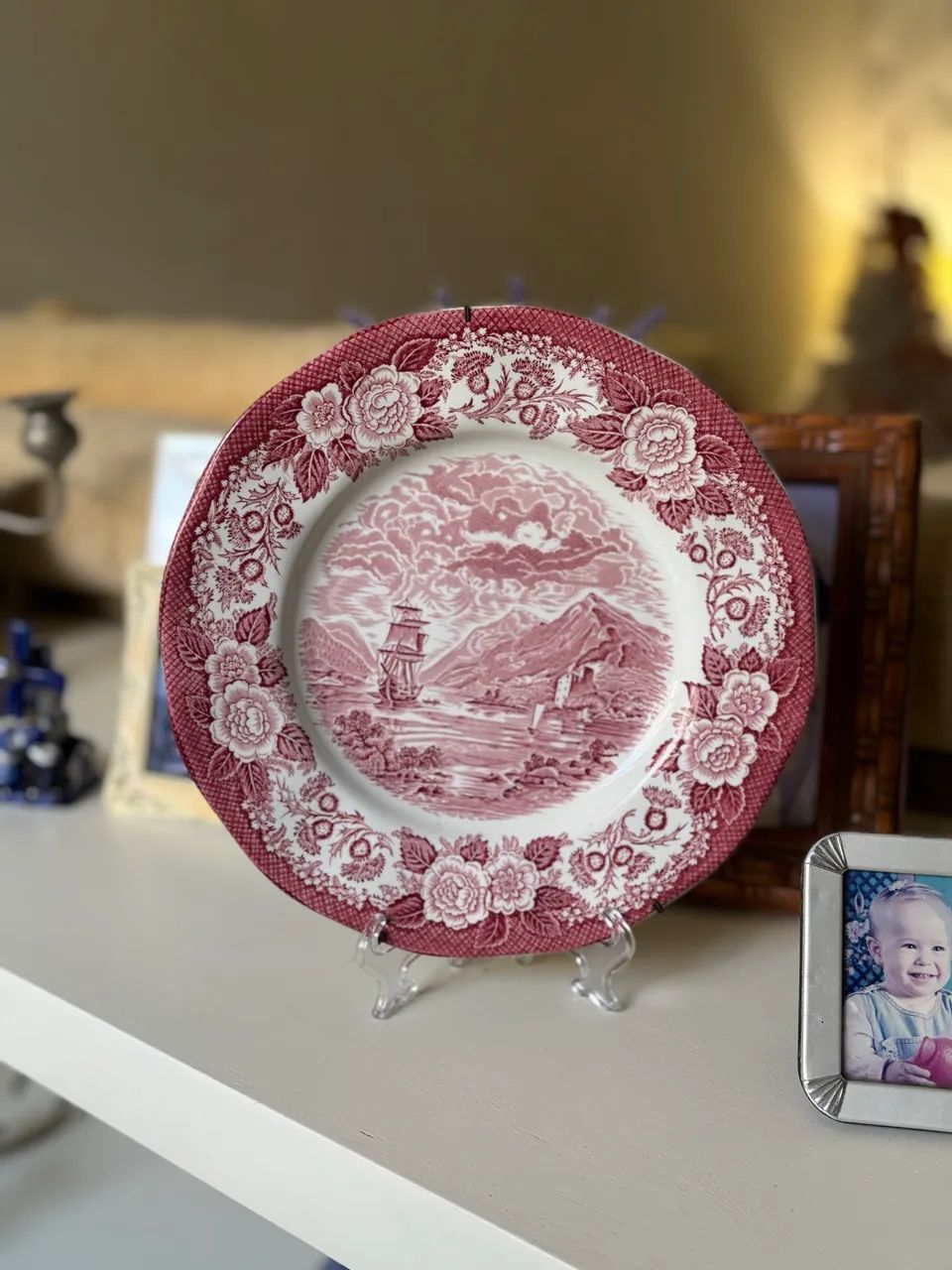 Antigo prato de coleção ENOCH WEDGWOOD - Foto 2