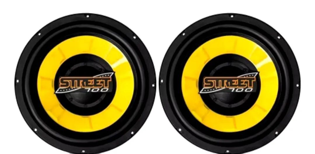 Kit 2 Alto falante street 700 12 polegadas 