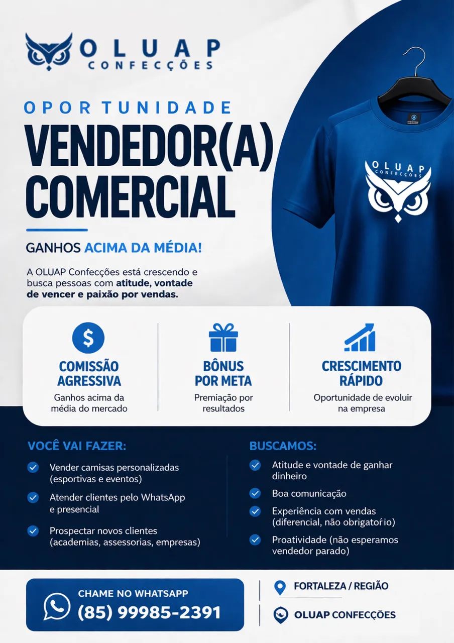 Vaga - Comercial 