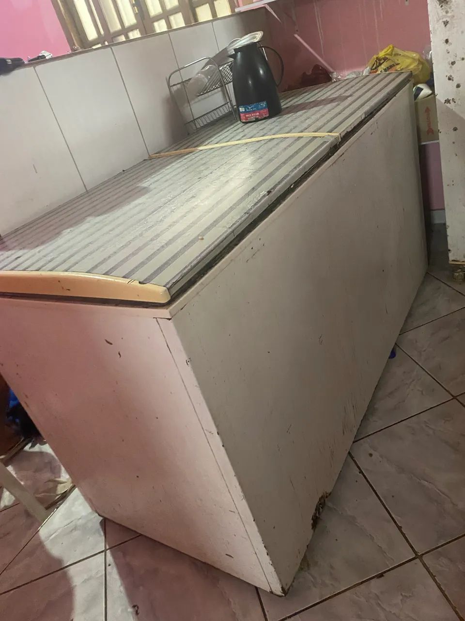 Freezer horizontal conservado e funcionando perfeitamente! ?  - Foto 3