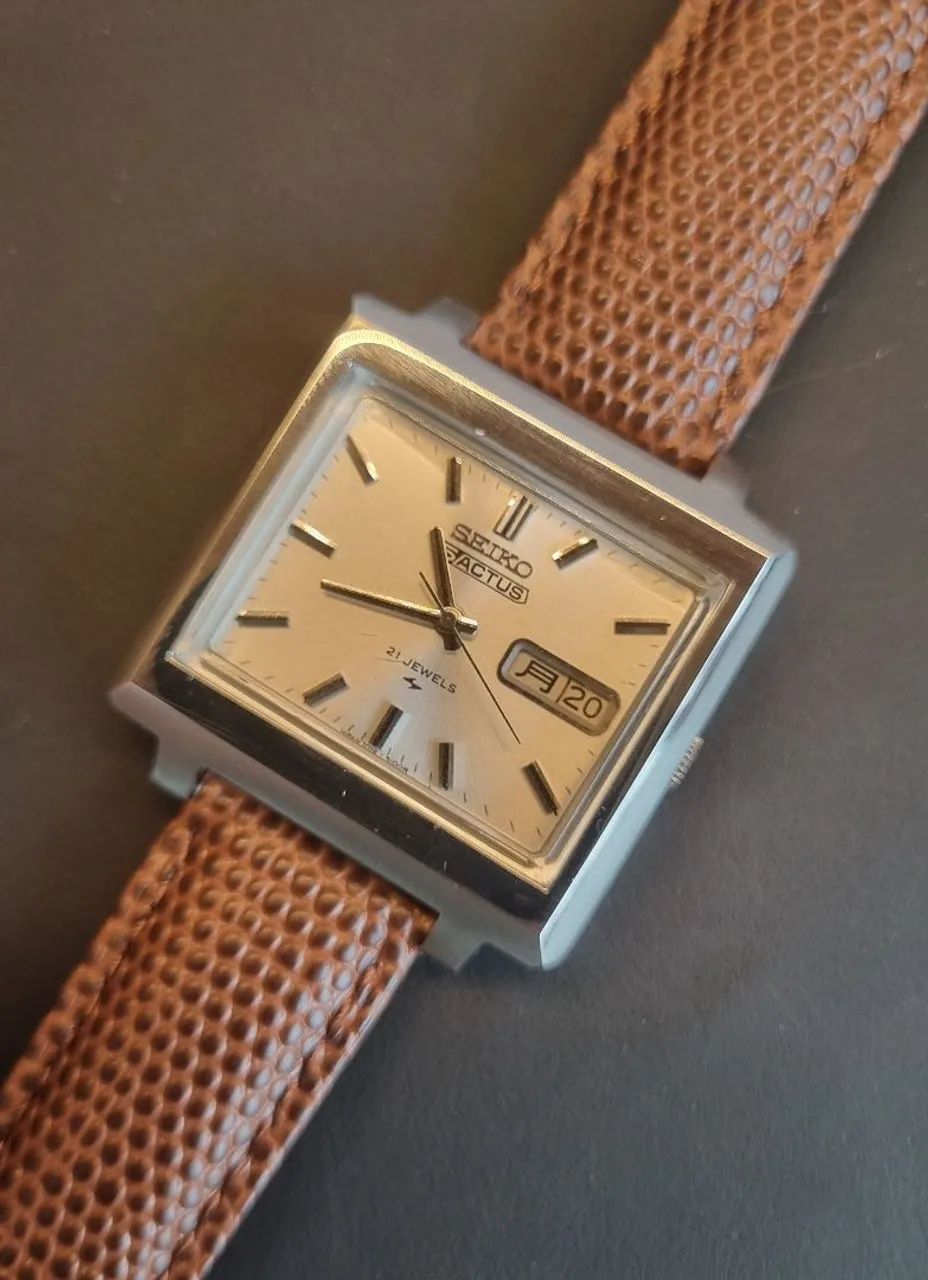 Relógio Seiko 5 Automático JDM, Linha Actus "Square" - Foto 5