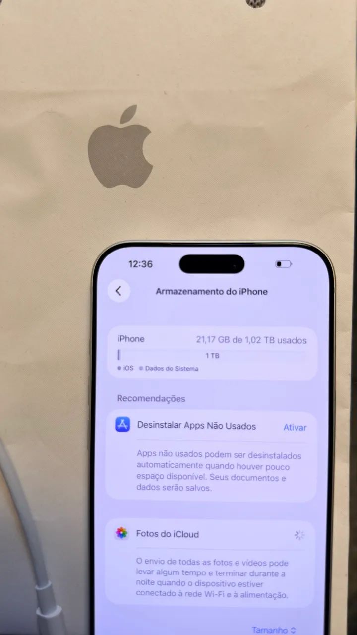 Iphone 17 PRO MAX - 1 TB 100% saude da bateria - Foto 4