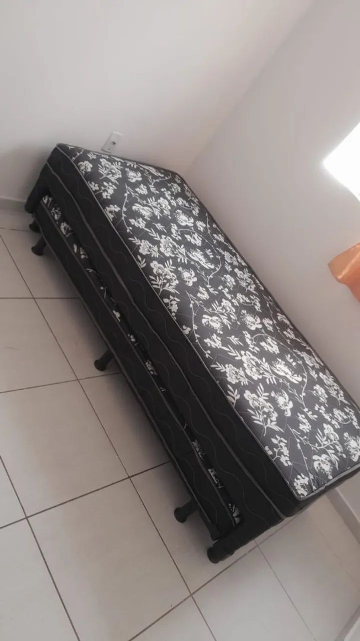 Cama box solteiro auxiliar 88x188 Ofertão  - Foto 2
