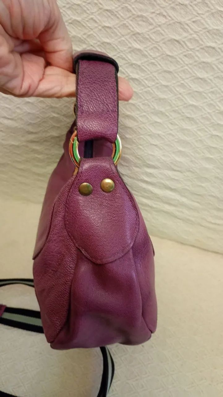 Bolsa Nova em couro legítimo  - Foto 4