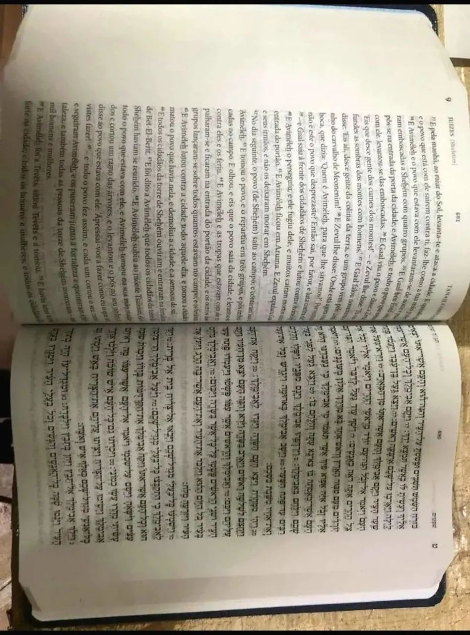 Bíblia Hebraica Tanah Completa Hebraico E Português  - Foto 4