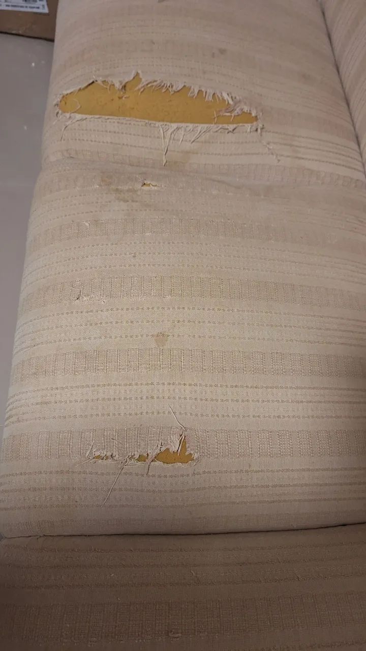 2 sofás + três almofadas - Foto 3