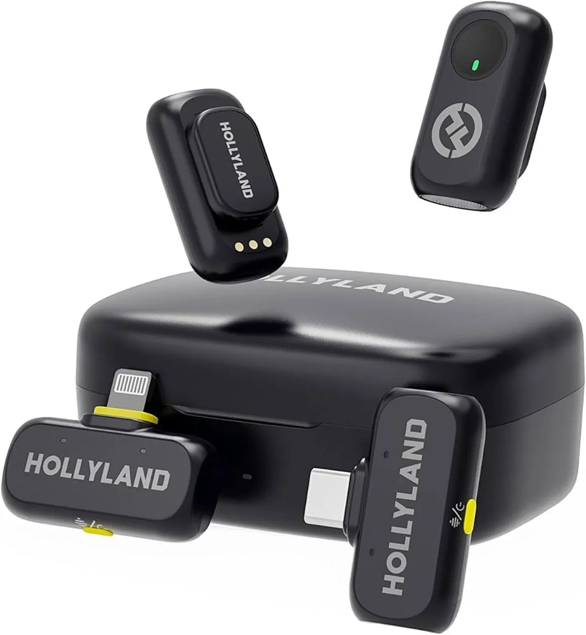 Hollyland LARK A1 Combo - Microfone Sem Fio Mini 