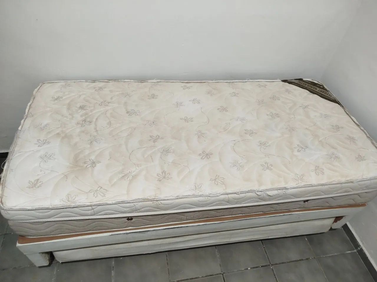 Cama box solteirão 88 x 1,88 c/ auxiliar  - Foto 4