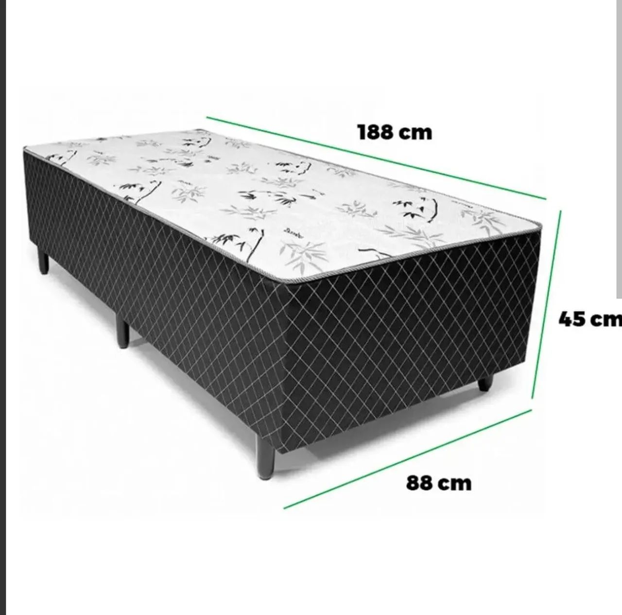 Cama box solteiro 