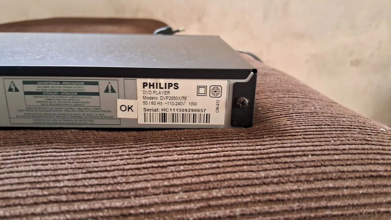 DVD PLAYER DVP2850 da Philips  - Foto 4