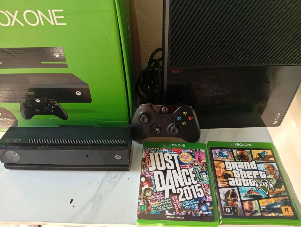 Xbox one completo na caixa com Kinect  - Foto 2