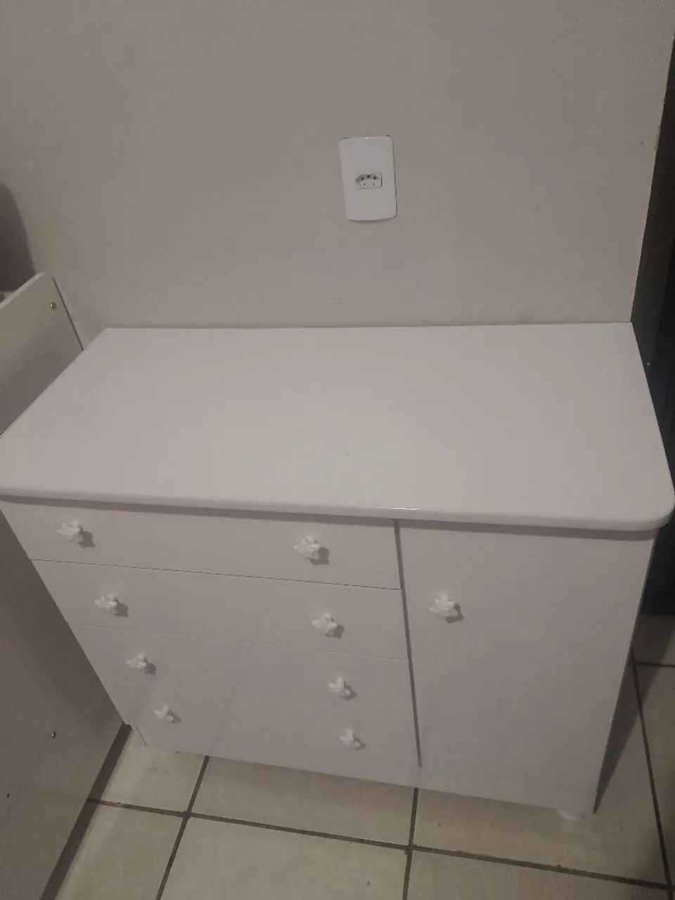 Vendo Cômoda Branca  - Foto 2