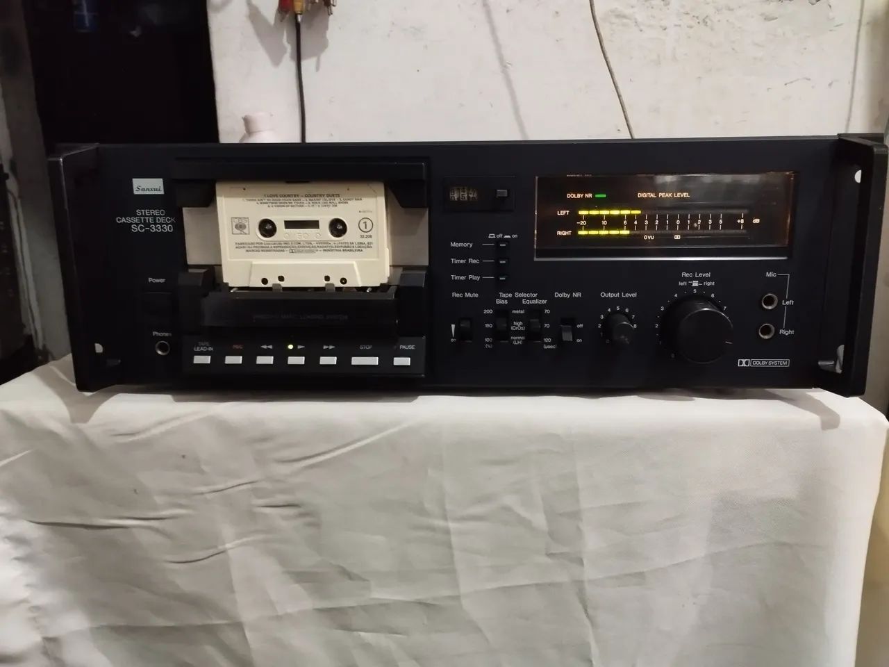 Tape deck sansui sc-3300