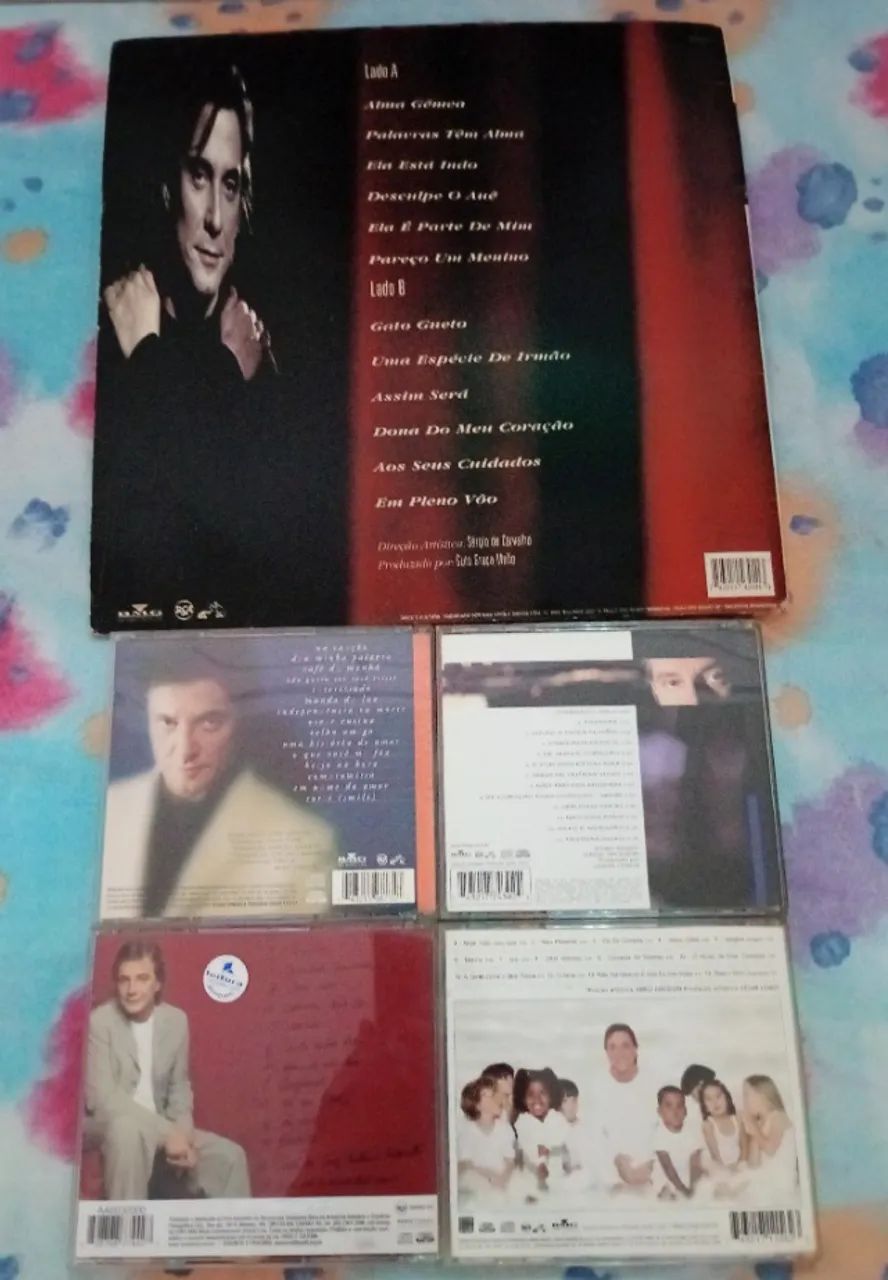 Cds/ Disco de Vinil Fábio Junior - Foto 2