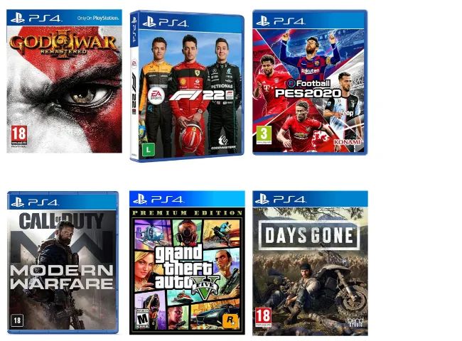 Playstation 4 Slim 1TB - 02 Controles - 06 Jogos TOP - Excelente - Foto 4