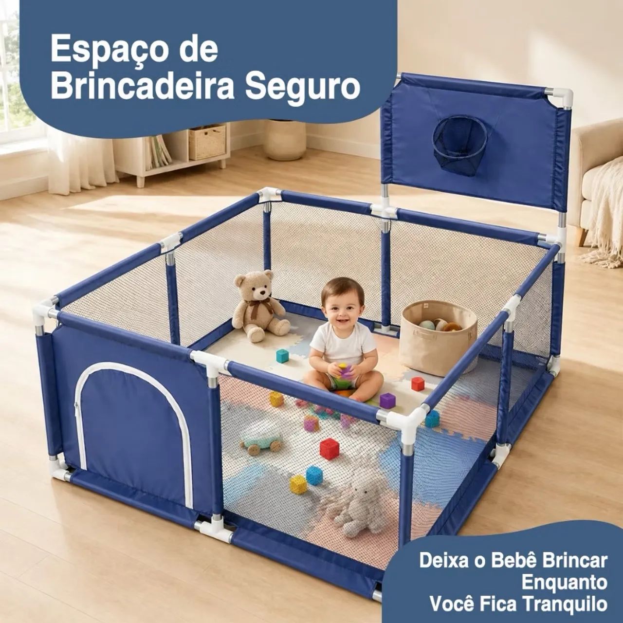 Cercadinho para bebê  - Foto 3