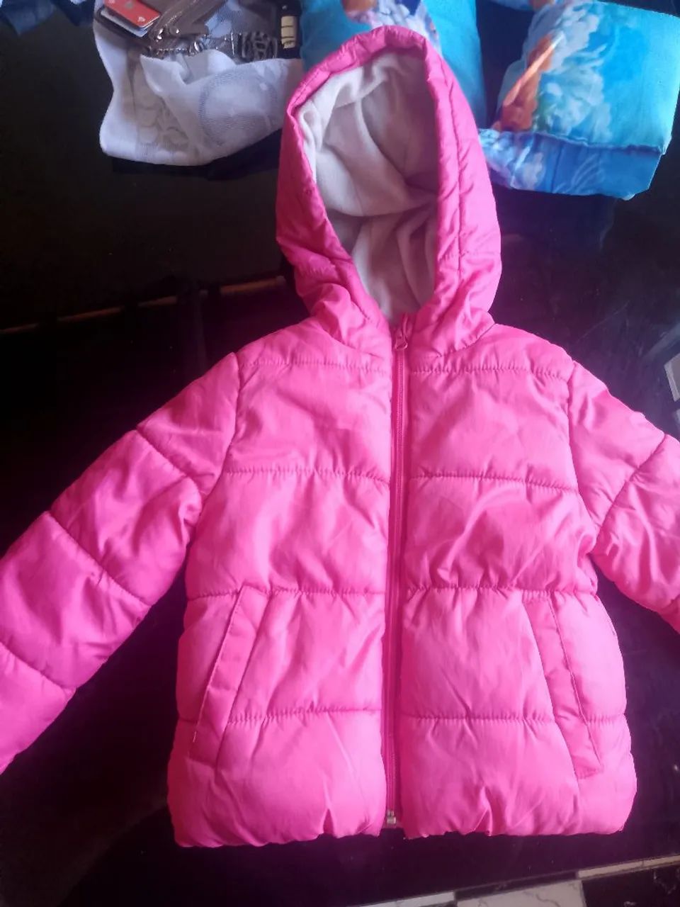 Casaco de frio e boia