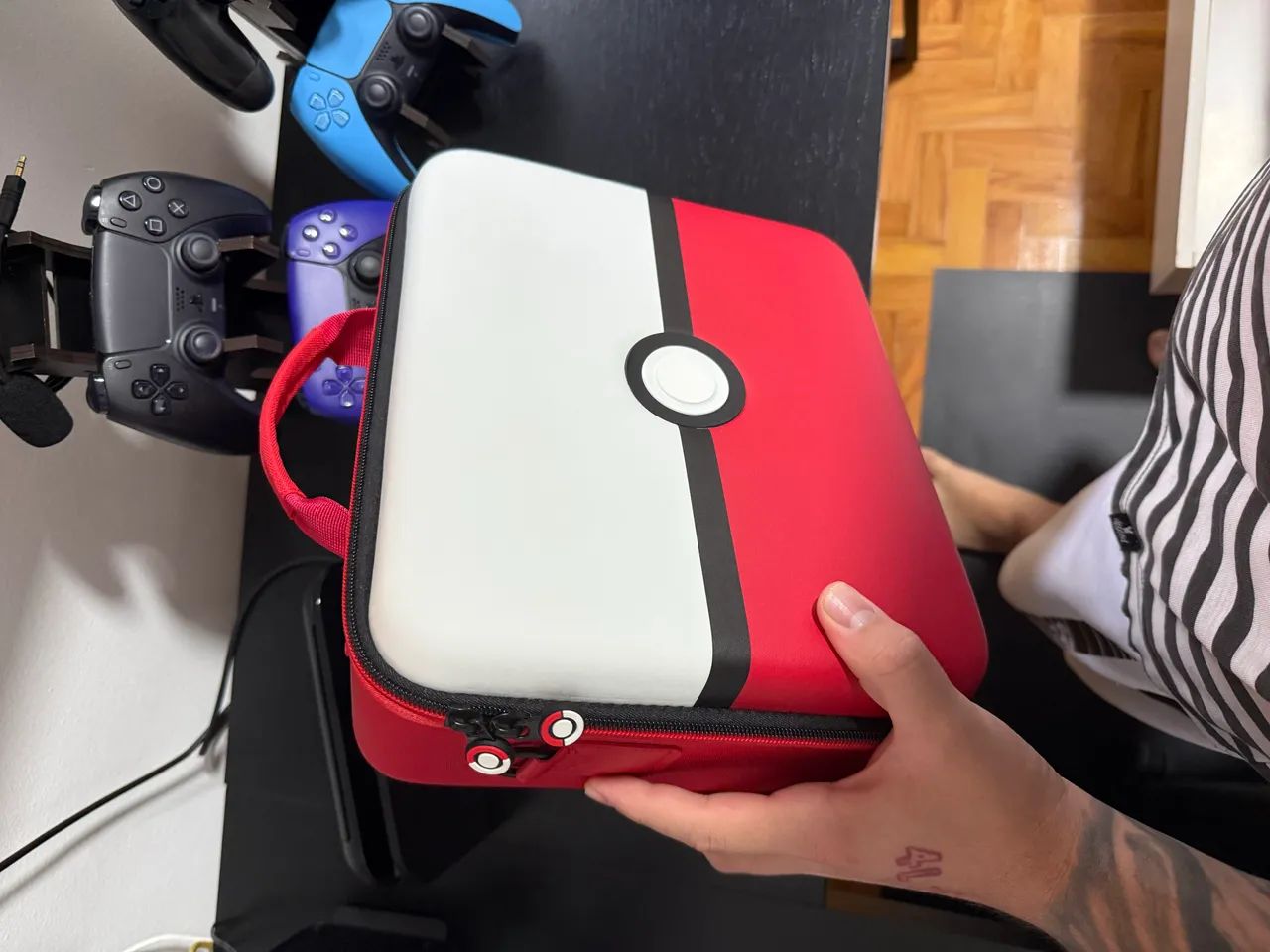 Case Bag Rígida Pokémon Nintendo Switch 1 Oled/V2 
