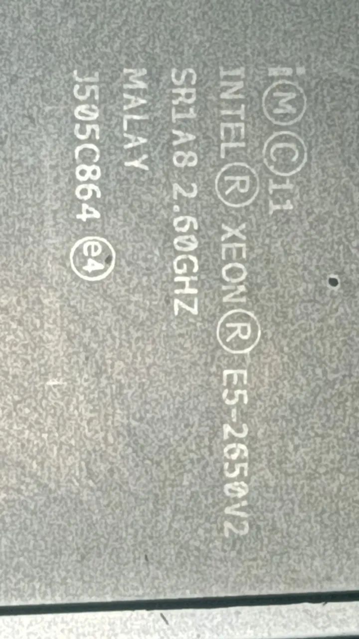 Processador Xeon E5-2650V2 2.60ghz - Foto 3
