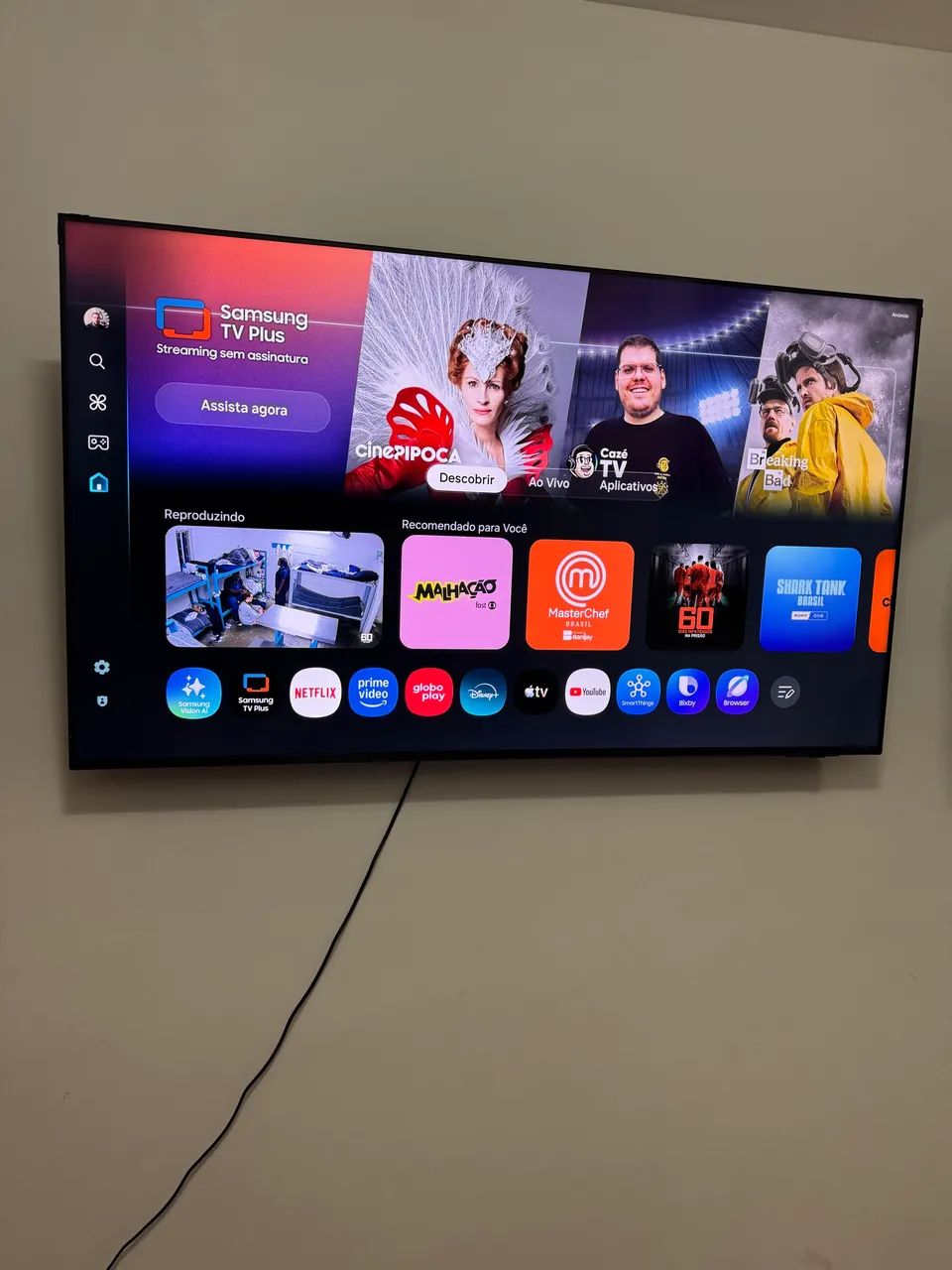 Smart TV Samsung Crystal UHD 58? 4K - Seminova - Foto 5