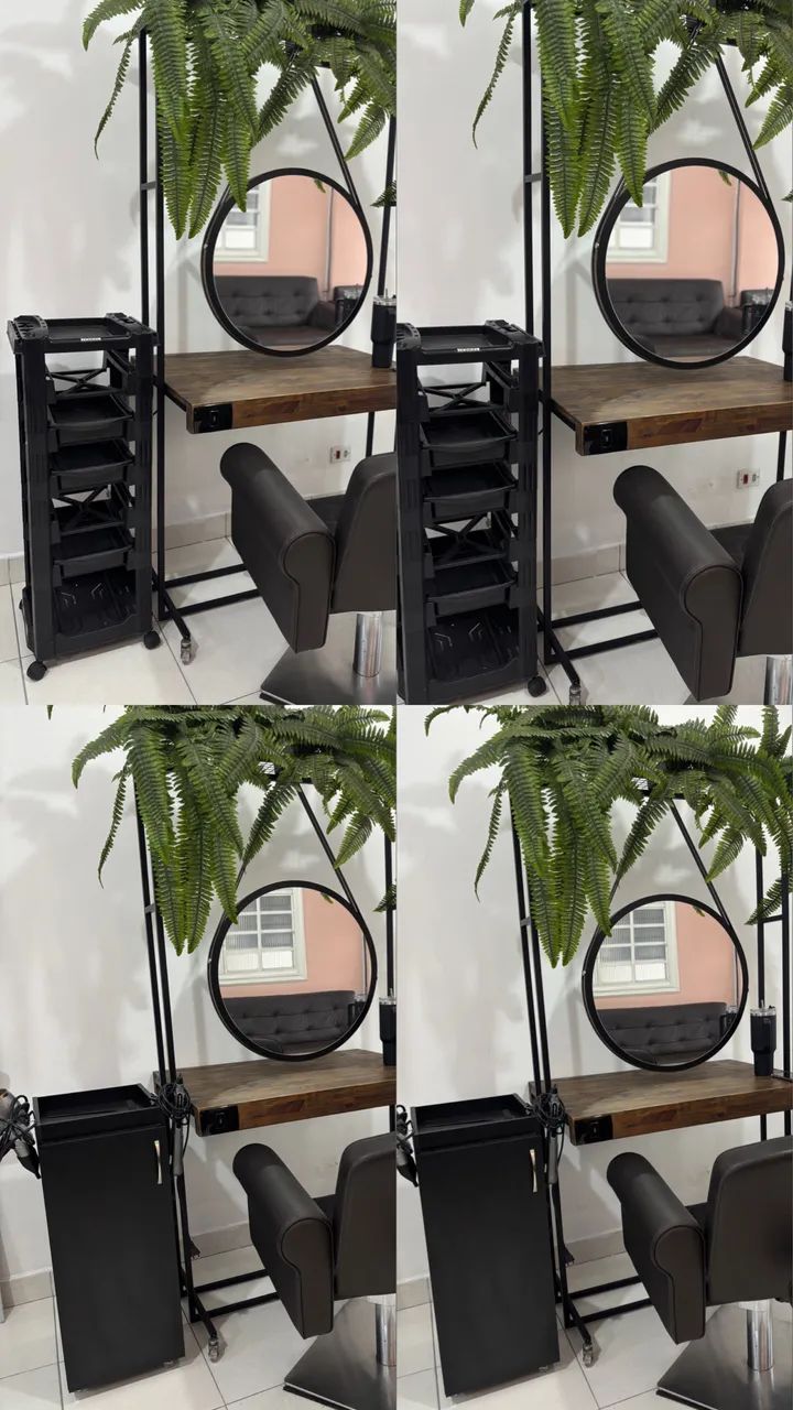 Bancada dupla console salão de beleza  - Foto 2