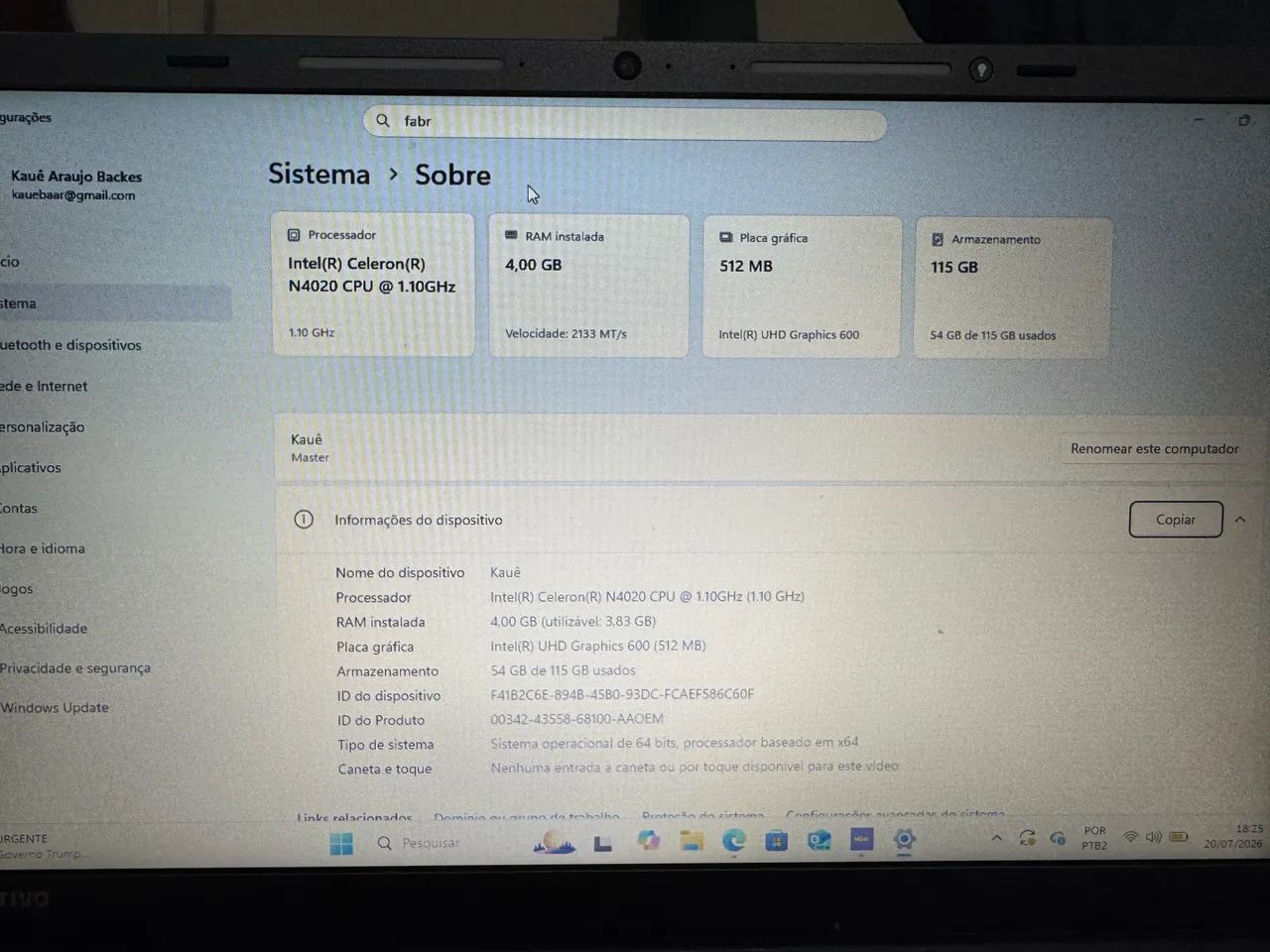 Notebook Positivo  - Foto 2