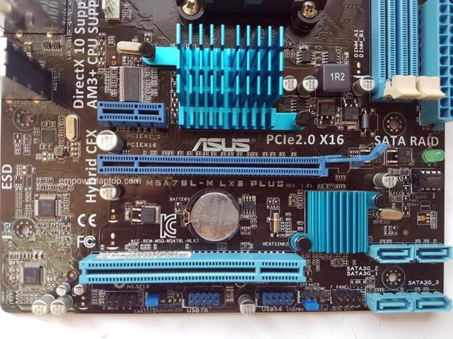 Placa Mãe Asus m5a78l-m Lx3 plus ddr3 am3+ com espelho - Foto 3