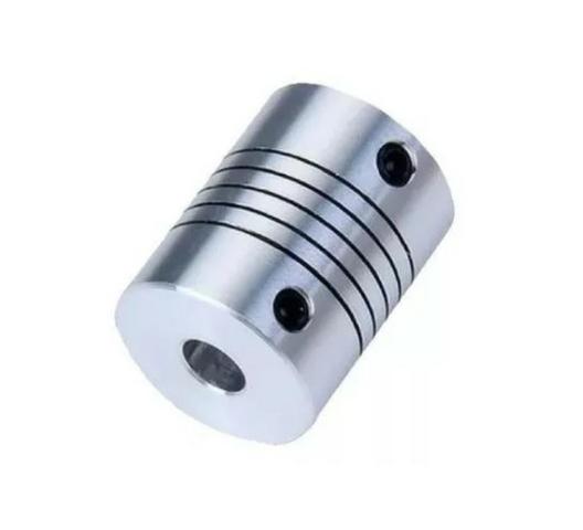 COD-CP160 Acoplamento Flexível 6,35x8mm Eixo,fuso Arduino Automação Robotica