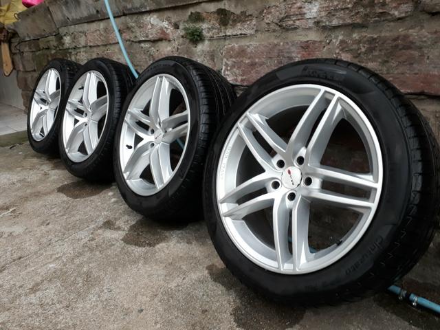 Aro 17 pneu novos - Foto 3